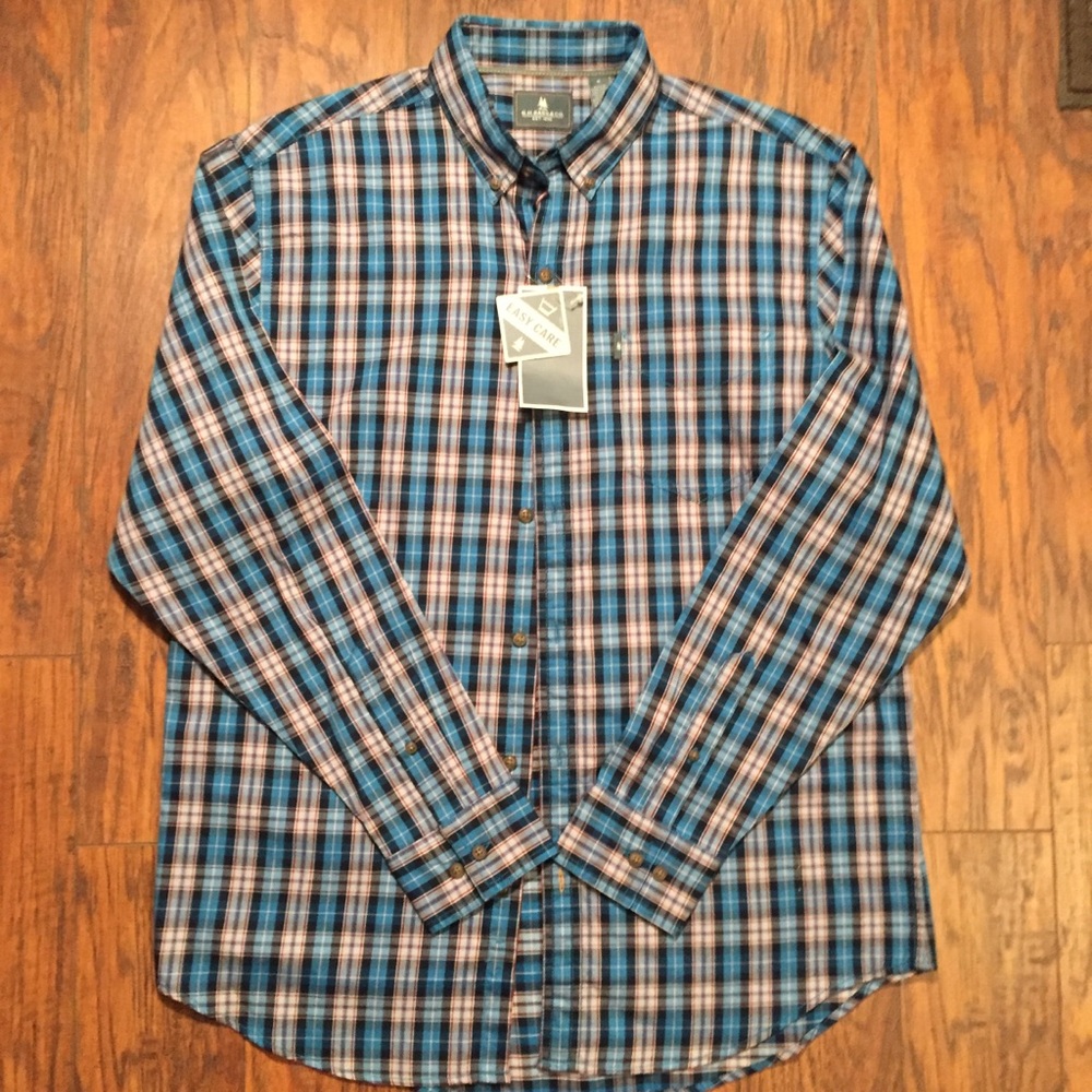 NWT G. H. Bass Dress Shirt